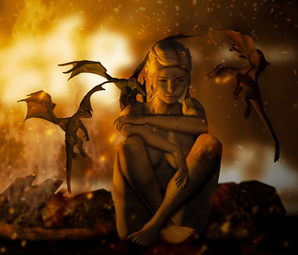 And just as the Phoenix rose from the ashes, she too will rise. Returning from the flames, clothed in nothintg but her strength, more beautiful than ever before.